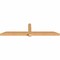 Ekena Millwork Eugene Smooth Timber Gable Bracket, Western Red Cedar, 108"W x 27"H x 5 1/2"D x 5 1/2"F, 6/12 Pitch GBW108X27X0606EUG00SWR - alternate 2